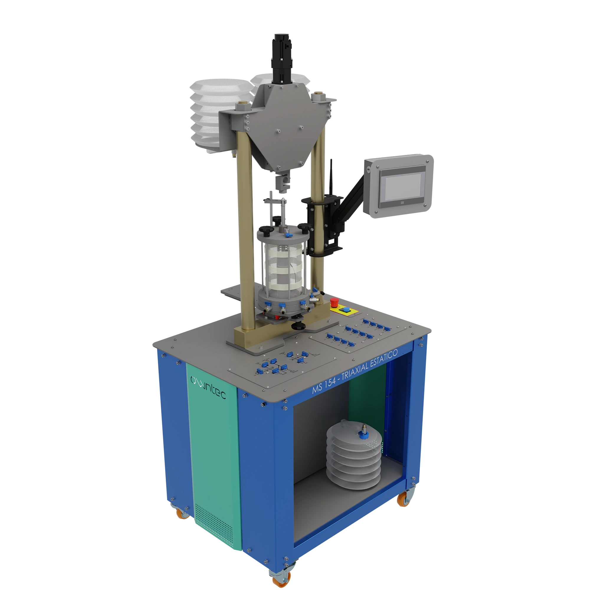 Triaxial estático