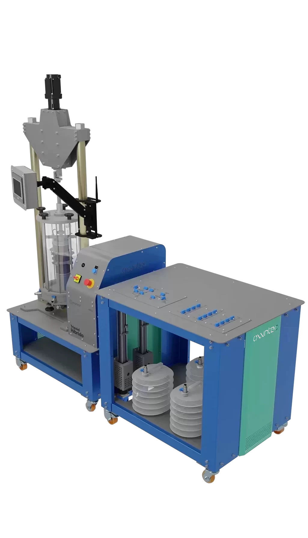 Triaxial Dinâmico e Estático, Módulo de Resiliência e Deformação Permanente, Ensaios UU, CU, CD, CAU, CAD