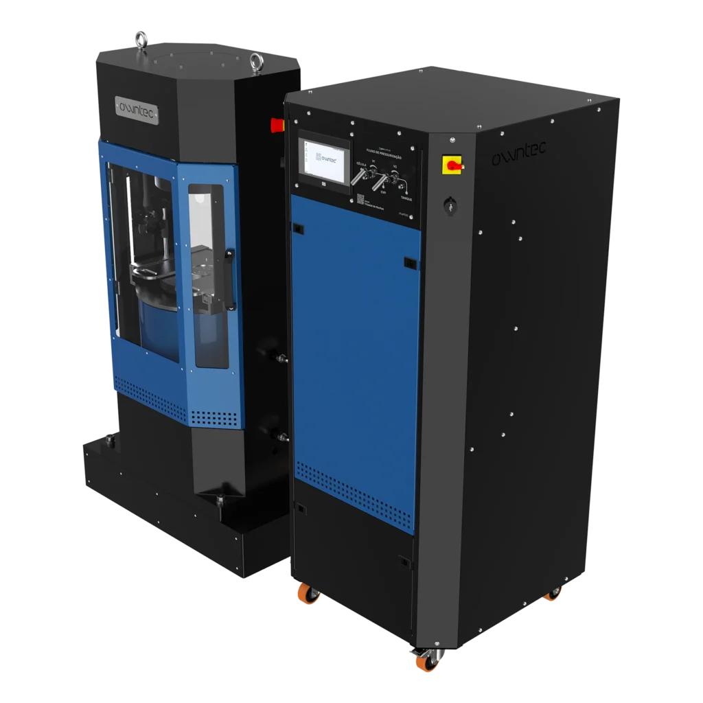 Triaxial de Rochas 300t